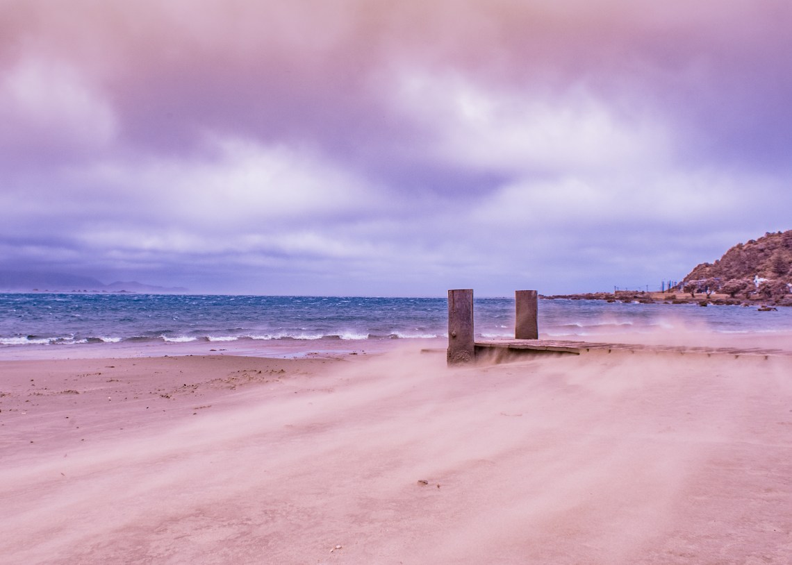 Lyall Bay IR sand