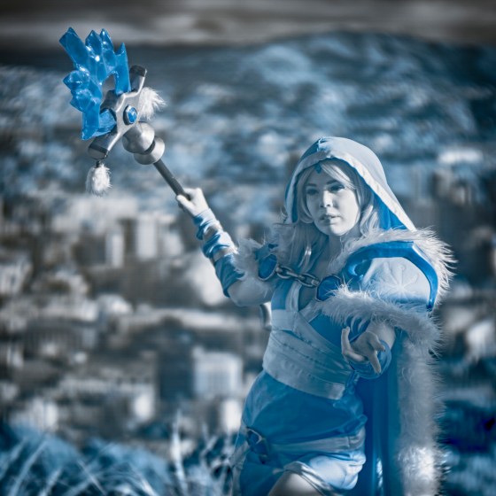 IR camera, Ice maiden