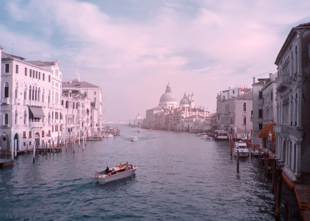 View along the canals