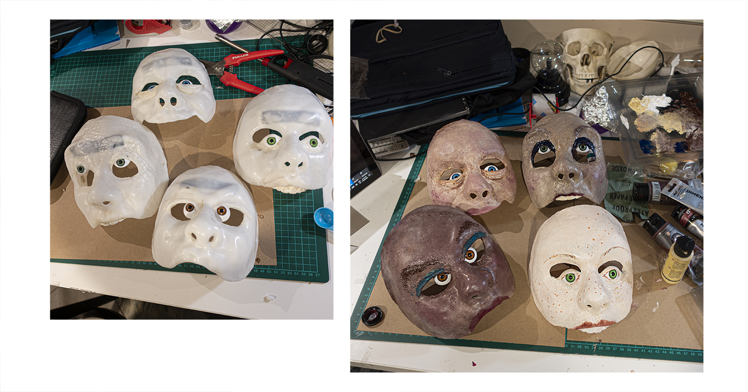masks being made